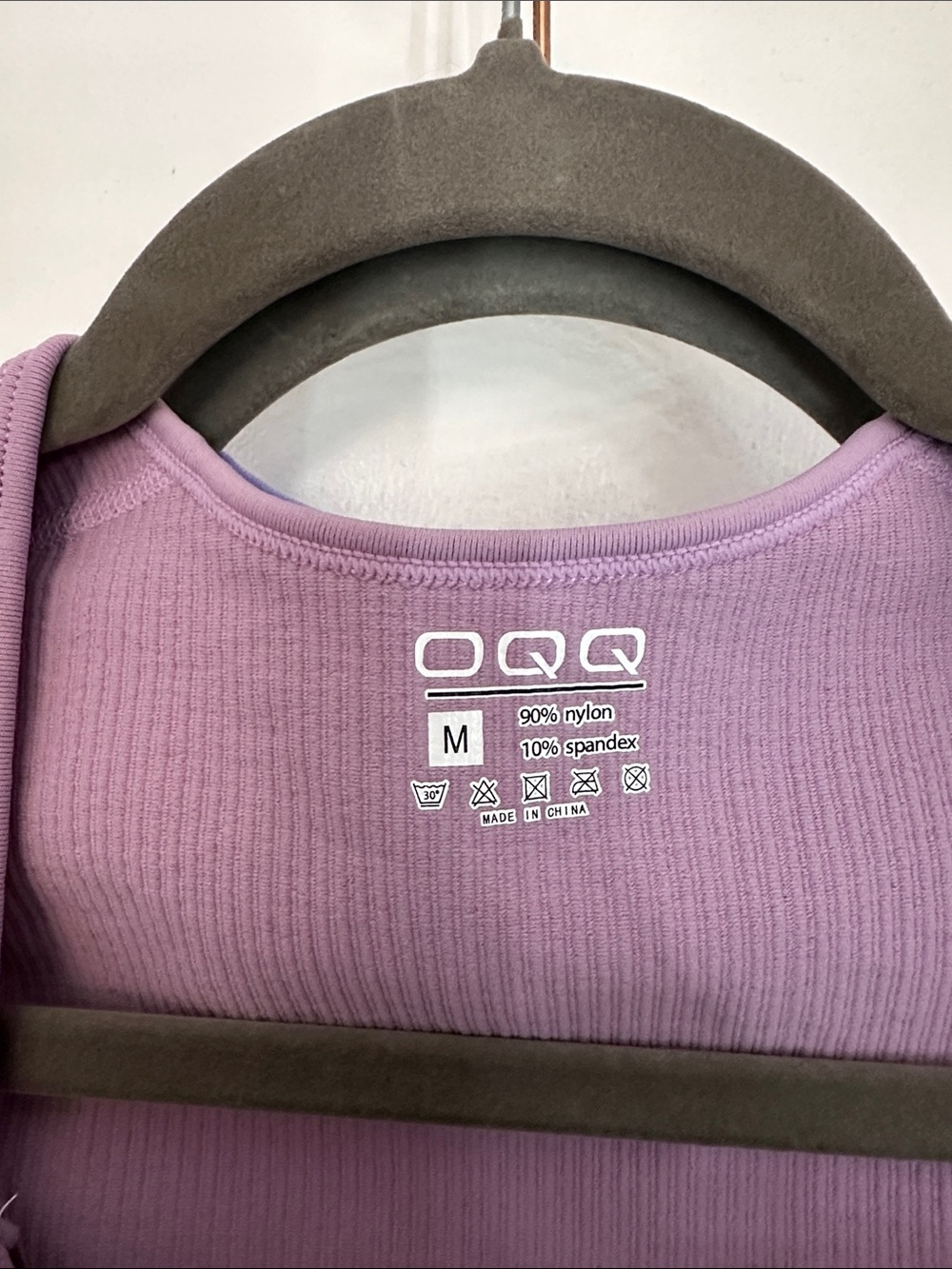 Purple One-Piece - Ribbed Design - Picture 4 of 5